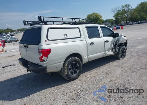 2018 Nissan Titan S из США, поврежденный, VIN 1N6AA1EJ3JN551520